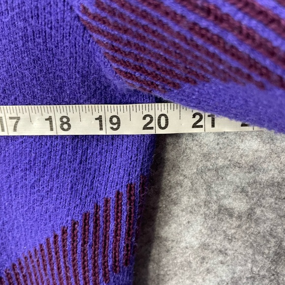 Ann Taylor Windowpane Jacquard knit pullover Sweater Womens Size Medium - Picture 7 of 10